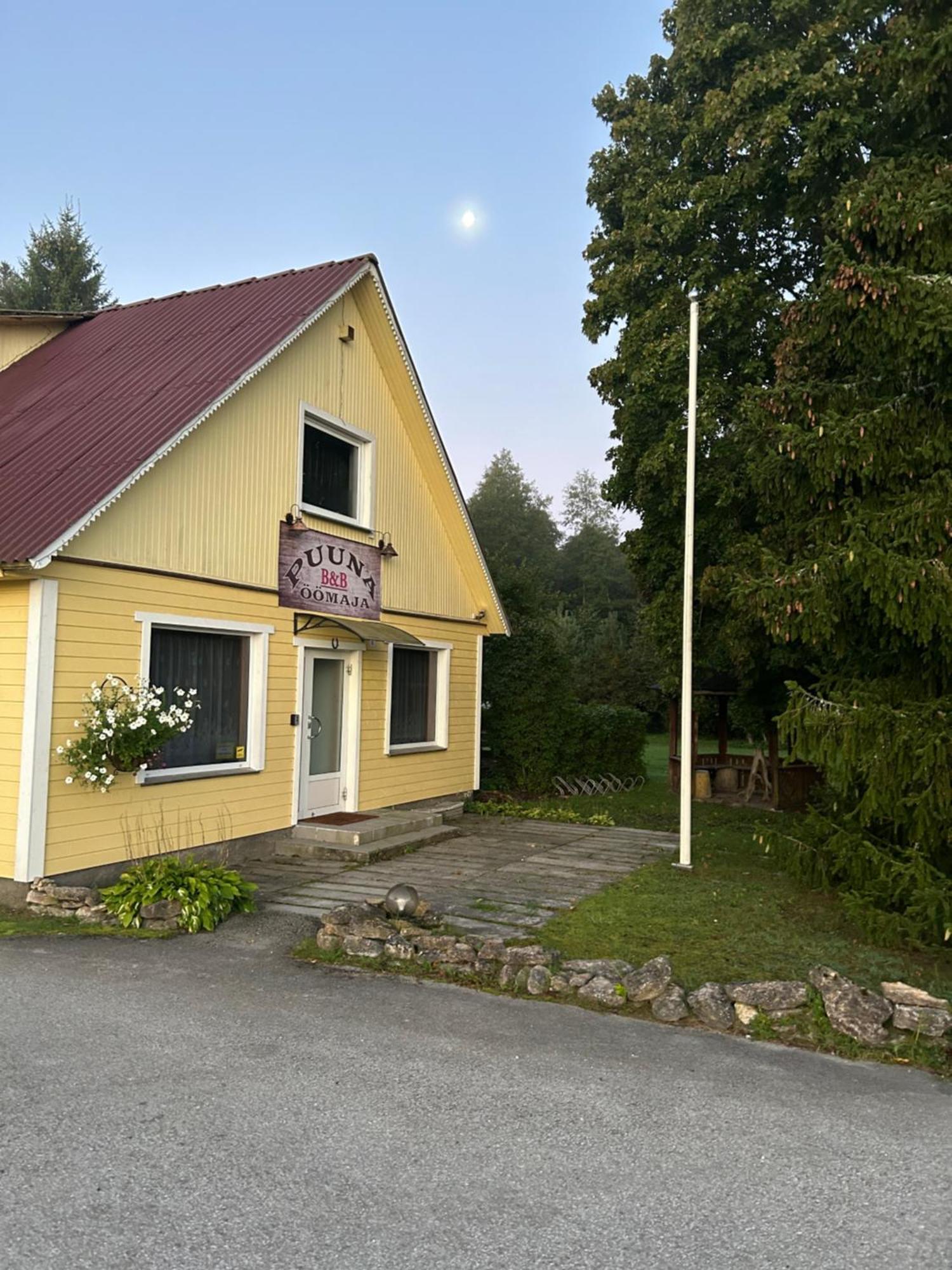 Puuna Oeoemaja B&B Vihterpalu 外观 照片